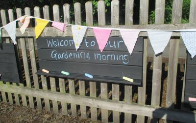 Gardening Morning in pre-school