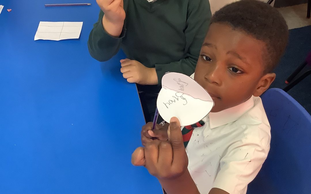 Year 1 – Finding halves by folding